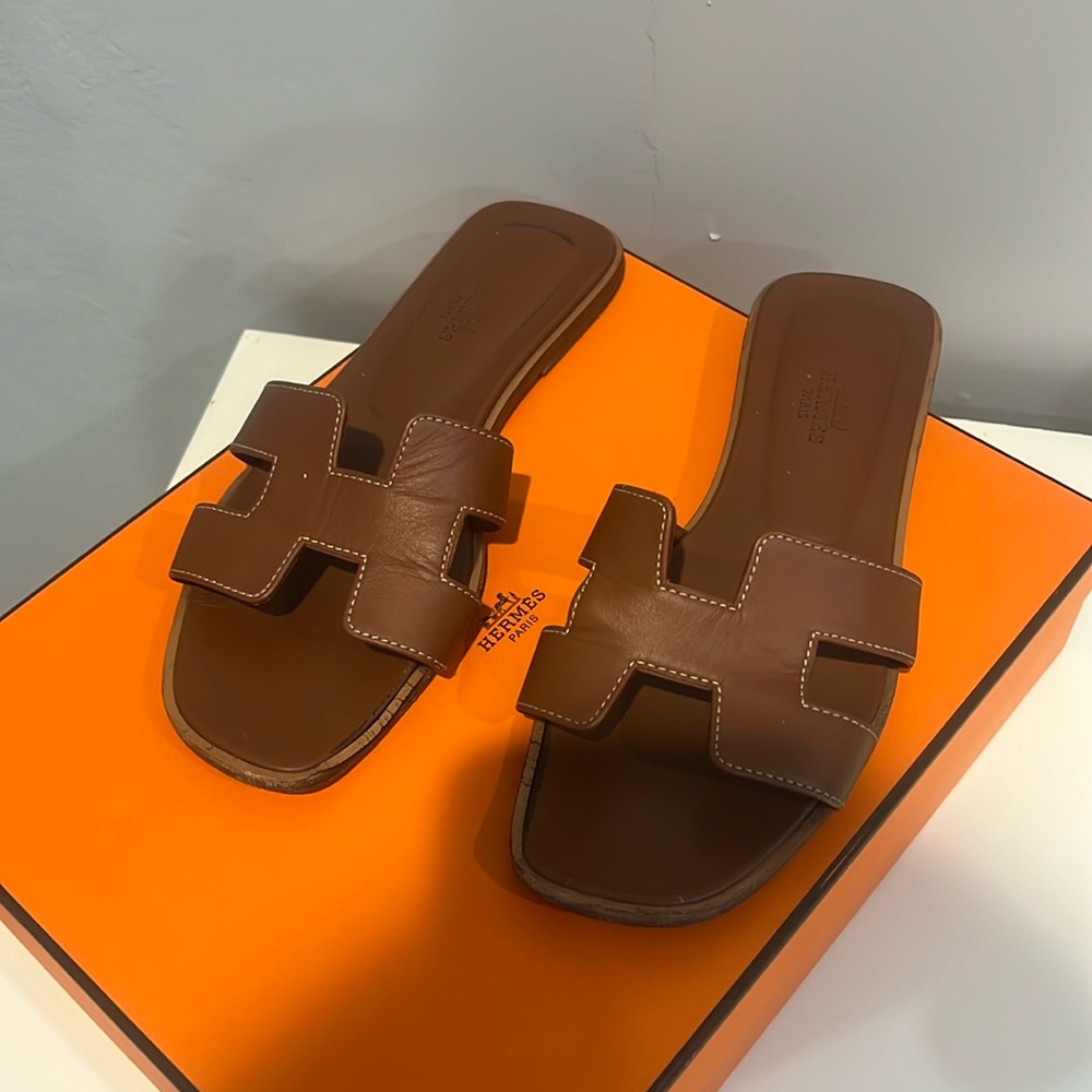 Hermes Oran Sandal